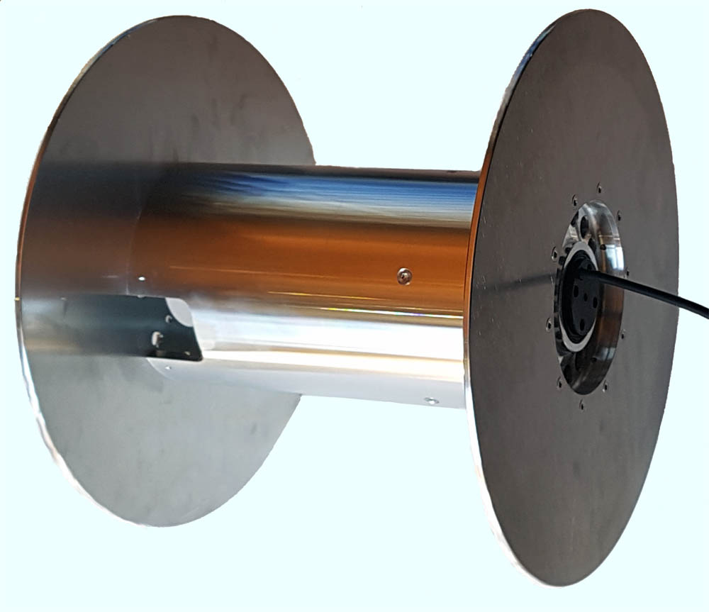 Kabeltrommel mit integrierten Motor